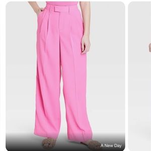 Pink trousers
